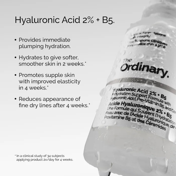 Hyaluronic Acid 2% + B5 Face Serum: The Ultimate Solution for Hydrated, Youthful Skin