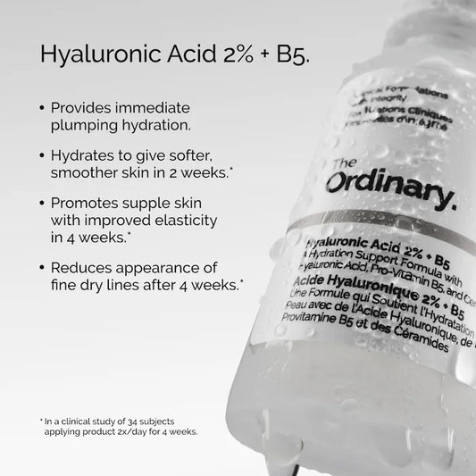 Hyaluronic Acid 2% + B5 Face Serum: The Ultimate Solution for Hydrated, Youthful Skin